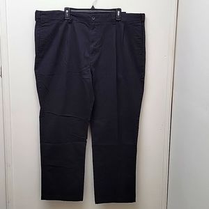 Pleated Waist Relaxer Pants 46x30 Pants